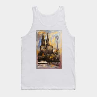 Original Painting of Cologne, Germany Tank Top